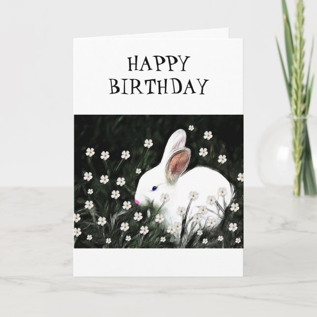 Carte Bunny Love (Devant)