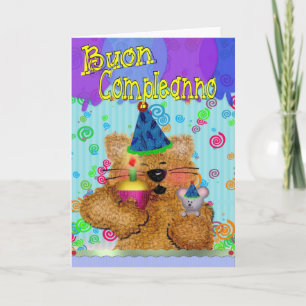 Carte Buon Compleanno
