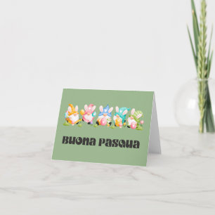 Carte Buona Pasqua, Pâques heureuse en Italie