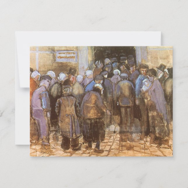 Carte Bureau de loterie de l'État de Vincent van Gogh (M (Devant)