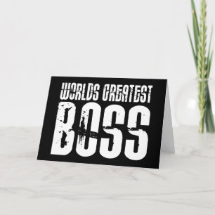 Carte Bureaux humoristiques amusants : Le plus grand pat