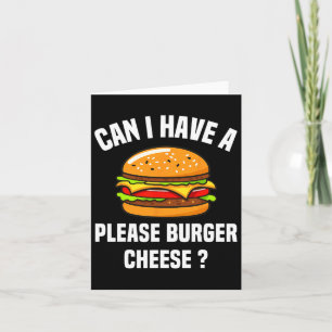 Carte Burger Fromage Hamburger Fromage Bbq Funny Sa