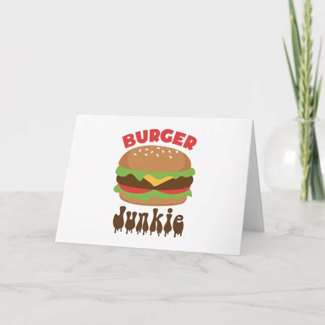 Carte Burger Junkie (Devant)