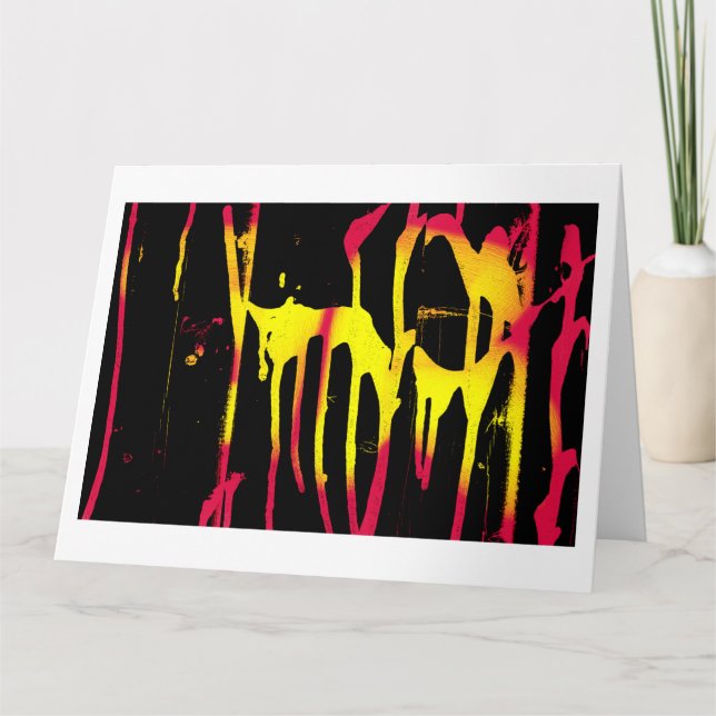 Carte burons et éperons et bacchanal (Devant)