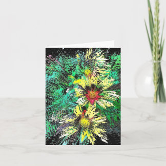 Carte Burst of Tickseed