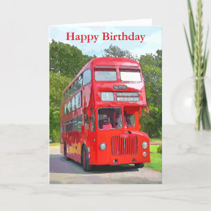 CARTE BUS ROUGE BRITANNIQUE