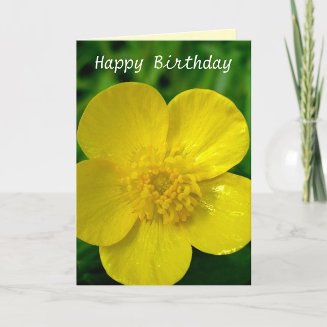 Carte Buttercup - Birthday - Customized (Devant)
