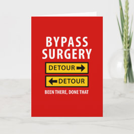 Carte Bypass Chirurgie Drôle A Été Là Fait Que