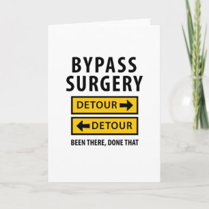 Carte Bypass Chirurgie Drôle A Été Là Fait Que
