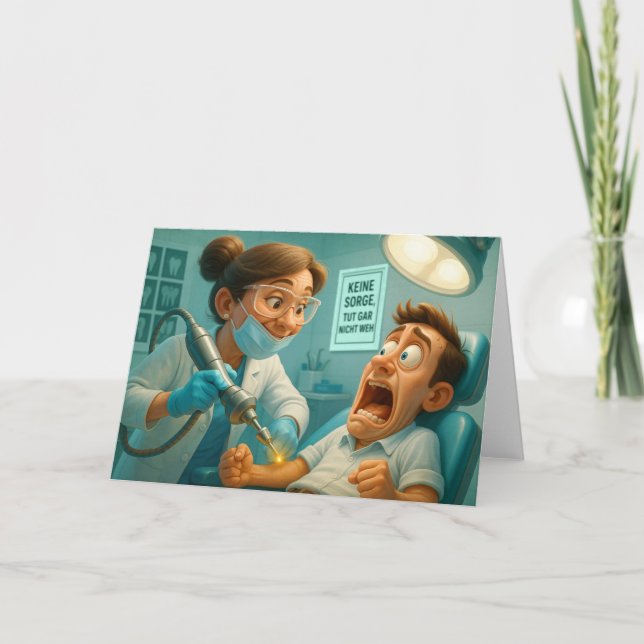 Carte Ça ne fait pas mal. (Devant)