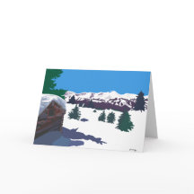 Carte Cabine du journal d'hiver