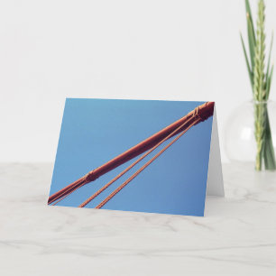 Carte Câble de suspension de golden gate bridge