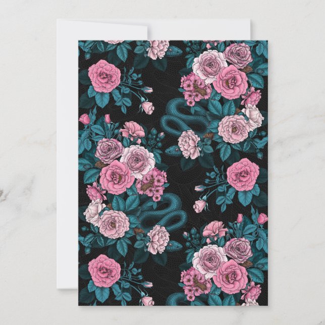 Carte Caché en rose 2 (Devant)