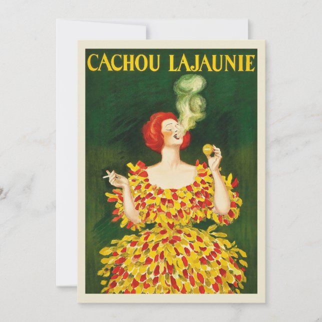 Carte Cachou Lajaunie | Leonetto Cappiello (Devant)