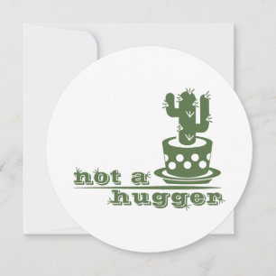 Carte Cactus Pas un gros cactus drôle dire