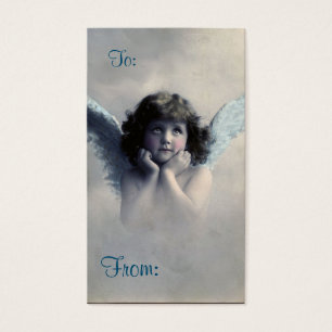 Carte cadeau Ange de Noël Vintage