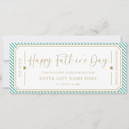 Carte cadeau Aqua Happy Fête des pères