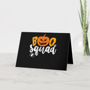 Carte Cadeau araignée Boo Squad - Citrouille araignée