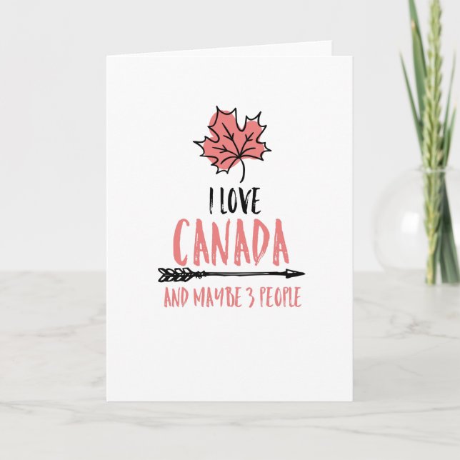 Carte Cadeau Canada (Devant)