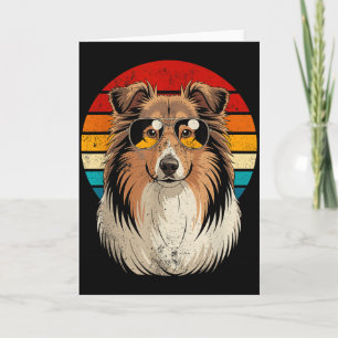 Carte Cadeau cool cool sheltie maman papa propriétaires