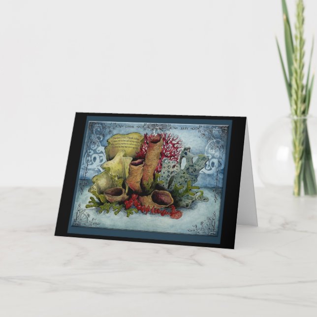 Carte cadeau Coral 35e année Mariage Anniversaire (Devant)