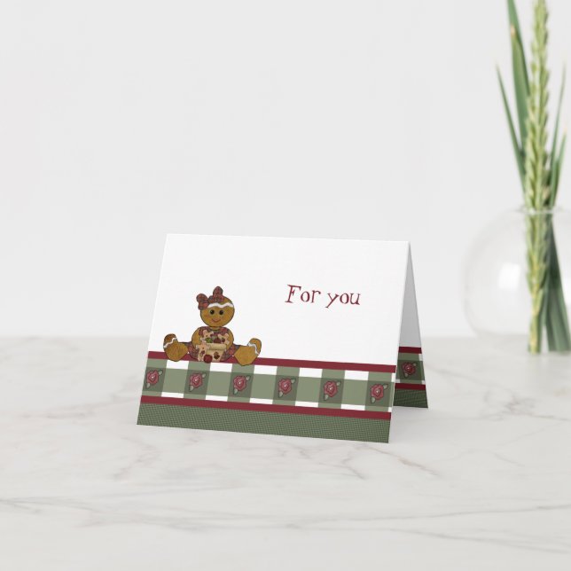 Carte cadeau Country Gingerbread (Devant)