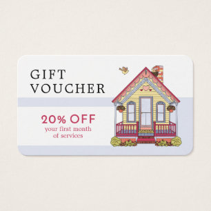 Carte-cadeau Coupon pour les services d'aidants na