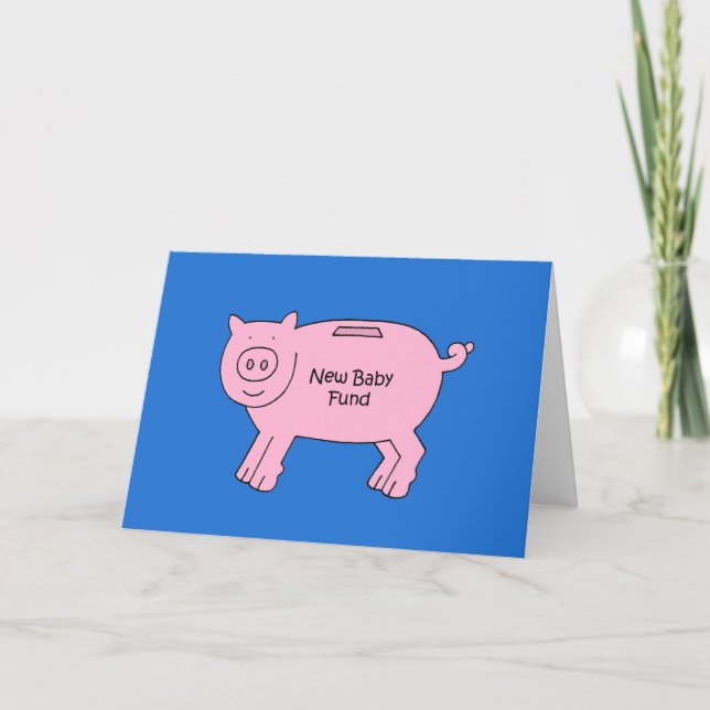 Carte Cadeau d'argent inclus Nouveau fonds pour bébés (Devant)
