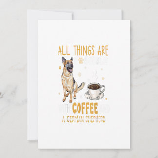 Carte Cadeau de berger allemand chien