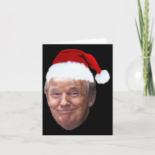 Carte Cadeau de chapeau de père Noël drôle de Noël Donal