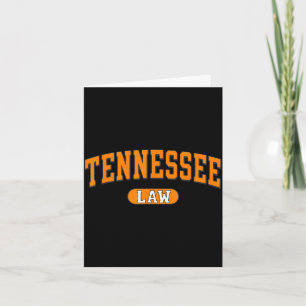 Carte Cadeau de diplômé du barreau du Tennessee avocat d