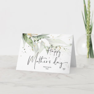 Carte Cadeau de Fête des Mères Eucalyptus de la part de 
