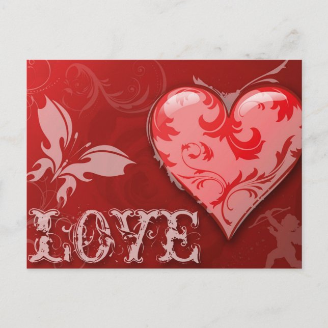Carte cadeau de Love valentine (Devant)