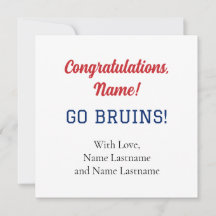 Carte cadeau de l'Université de Belmont (Go Bruins