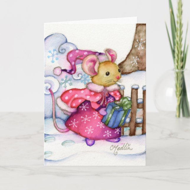 Carte cadeau de Noël (Devant)