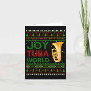 Carte Cadeau de Noël pour amoureux de la musique du mond