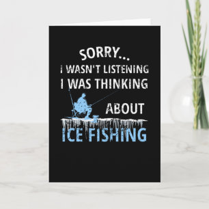 Carte Cadeau de pêche à la glace Pêcheur sur glace Ama