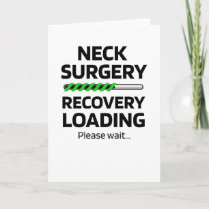 Carte Cadeau de récupération de chirurgie du cou Survi