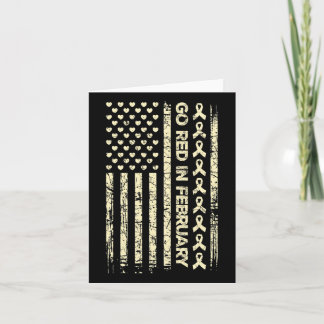 Carte Cadeau de sensibilisation à la maladie cardiaque R