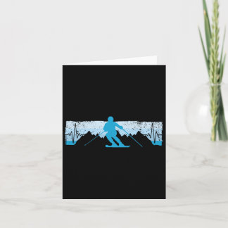 Carte Cadeau de ski de rythme cardiaque pour skieurs 1 