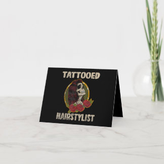 Carte Cadeau de tatouage I Crâne femmes coiffeur
