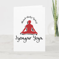 Cadeau de yoga d'Iyengar