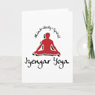 Carte Cadeau de yoga d'Iyengar
