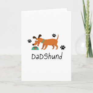 Carte Cadeau drôle d'animal familier de chien d'amour de