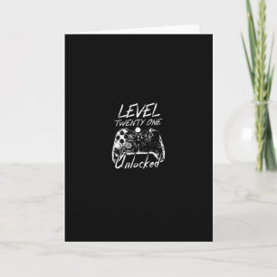Carte Cadeau drôle d'anniversaire 21 ans Anniversaire 21