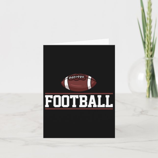 Carte Cadeau du joueur de football (Devant)