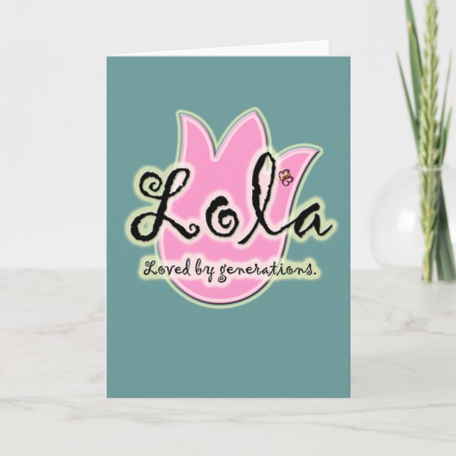 Carte Cadeau du jour de mère de Lola de Philippin (Devant)