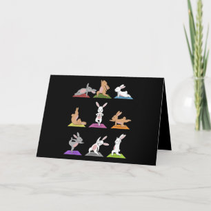Carte Cadeau lapin   Yoga lapin en yoga Poses Sports