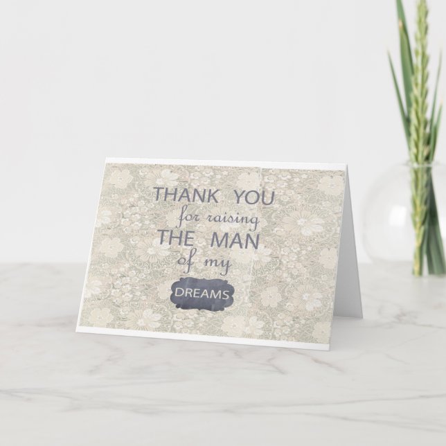 Carte Cadeau parfait pour belle-mère (Devant)