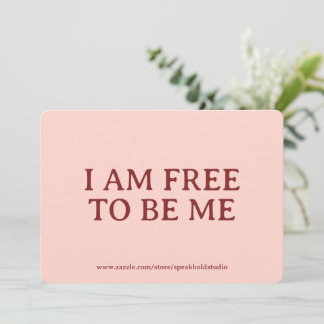 Carte Cadeau Personnalisée de Motivation et d'Amou